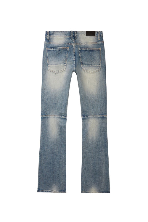 Varsity Denim Jeans - Canal Blue
