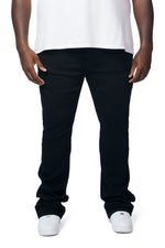 Big And Tall Varsity Denim Jeans - Black