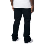 Big And Tall Varsity Denim Jeans - Black
