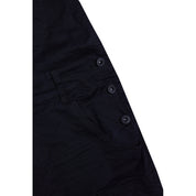 Smoke Rise Utility Twill Overalls - Black