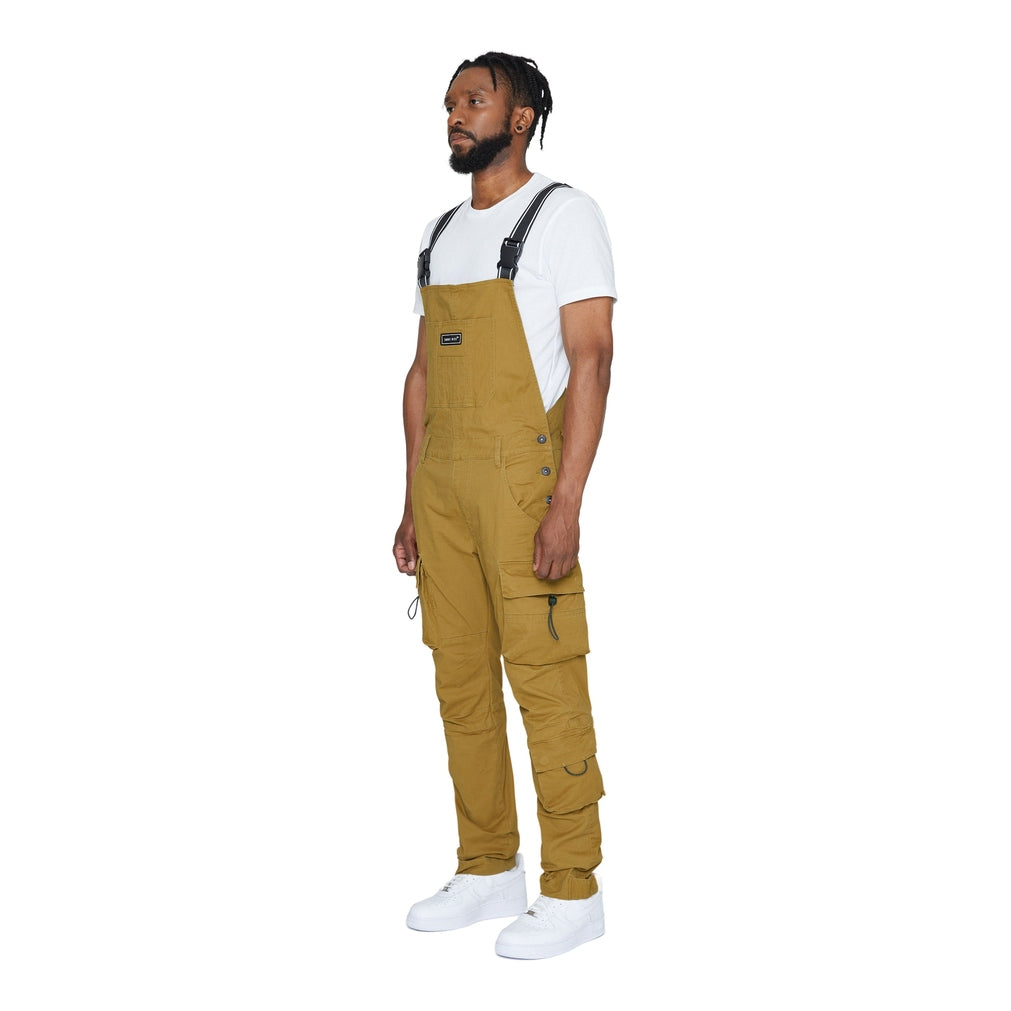 Smoke Rise Utility Twill Overalls - Timber