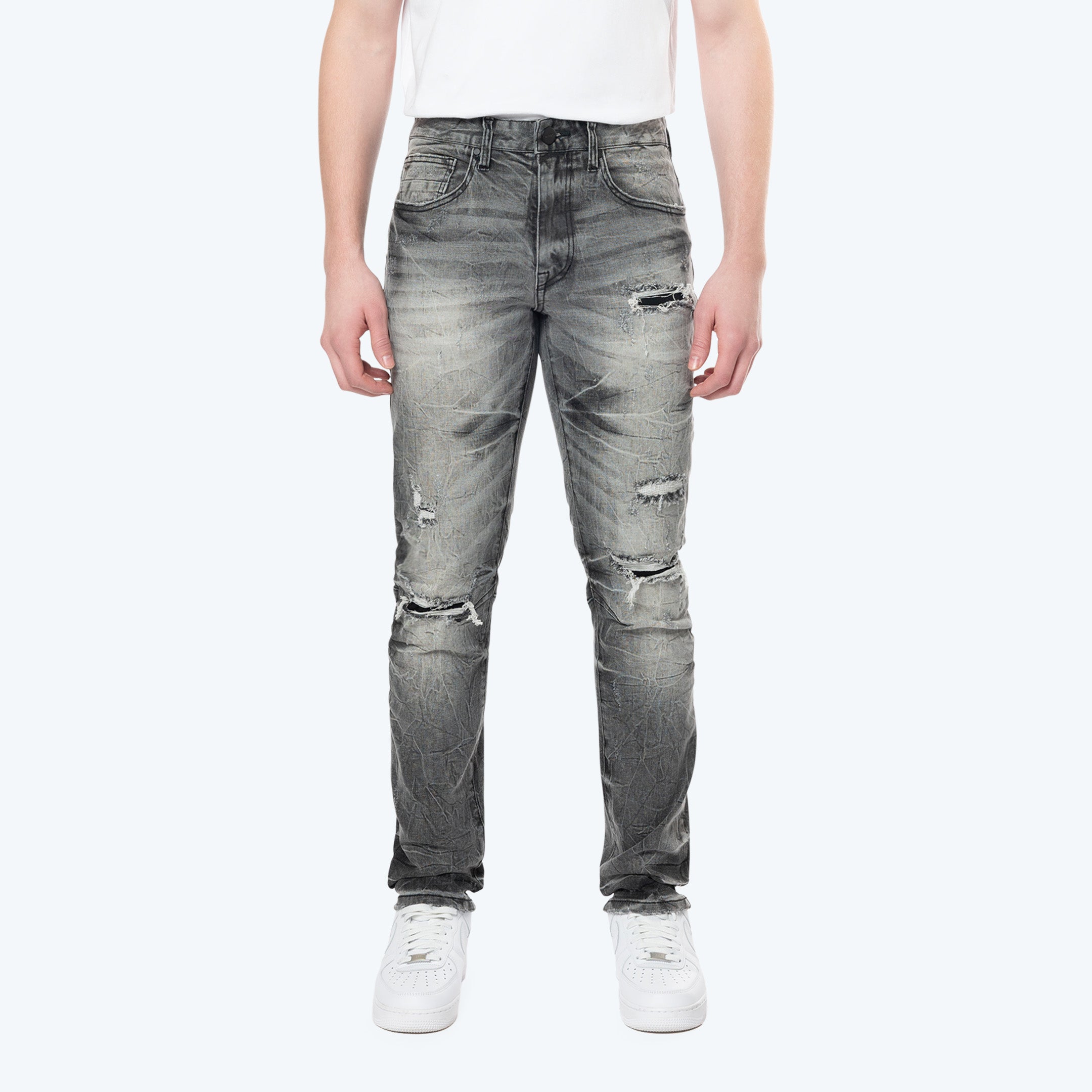 Slim Wave Effect Jeans