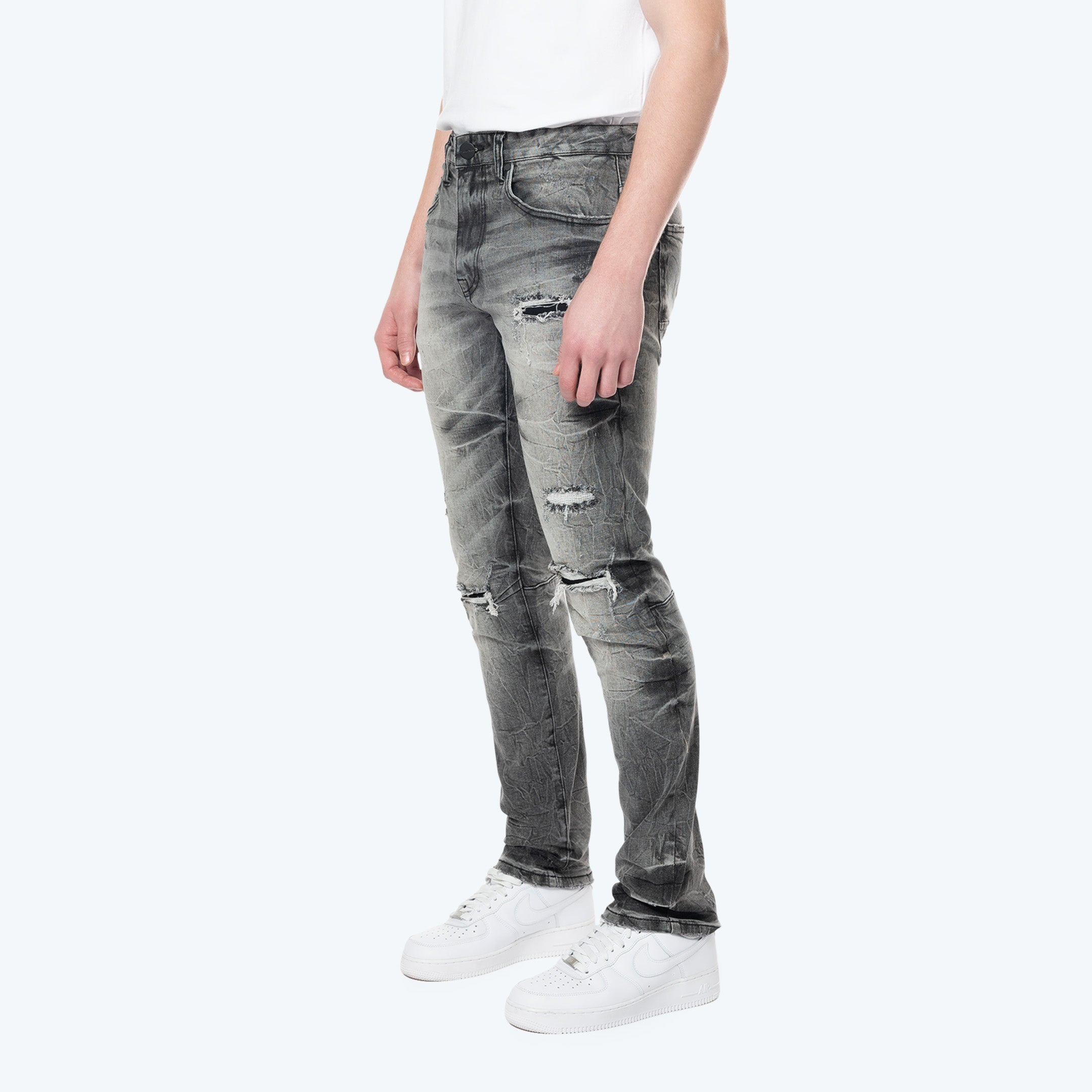 Slim Wave Effect Jeans