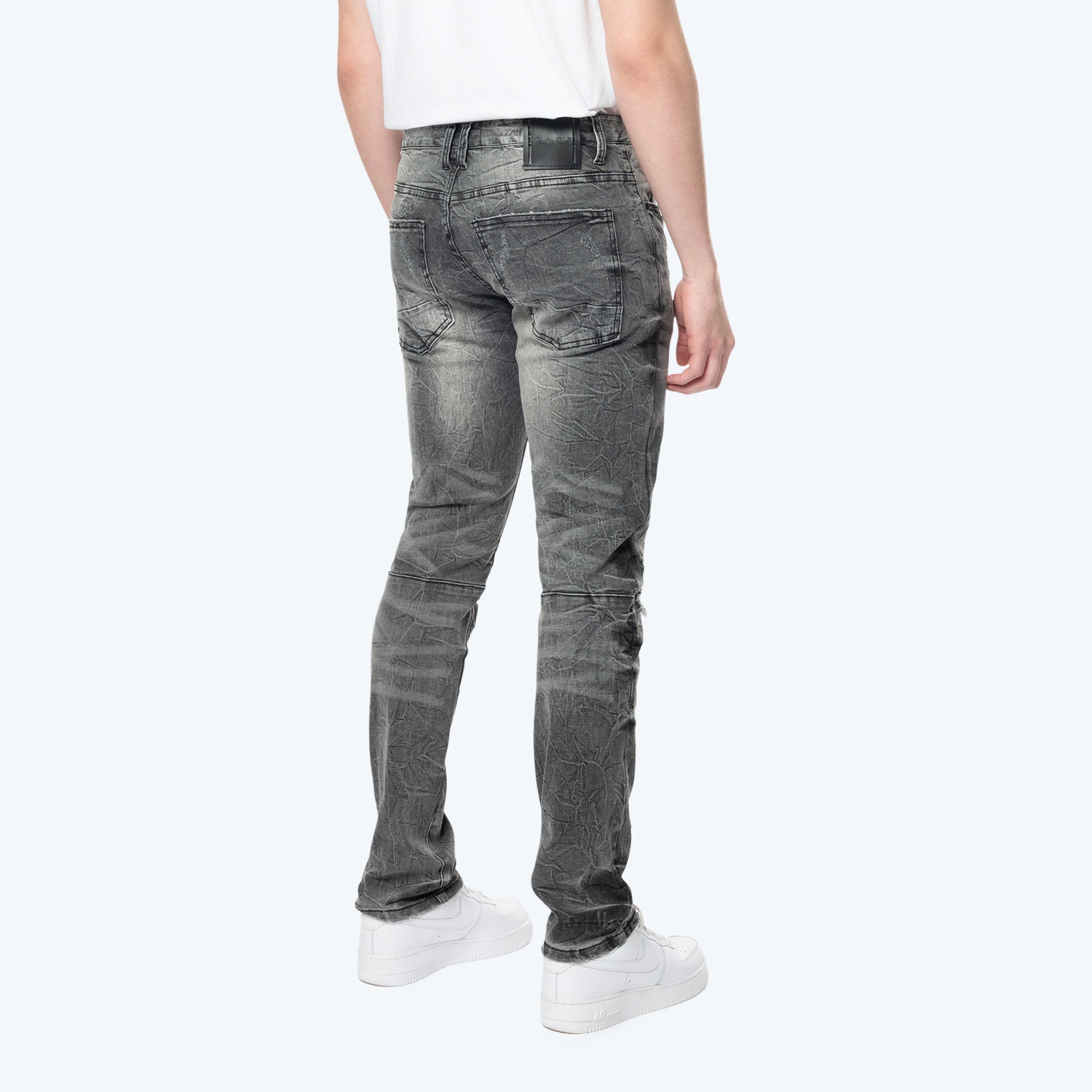 Slim Wave Effect Jeans