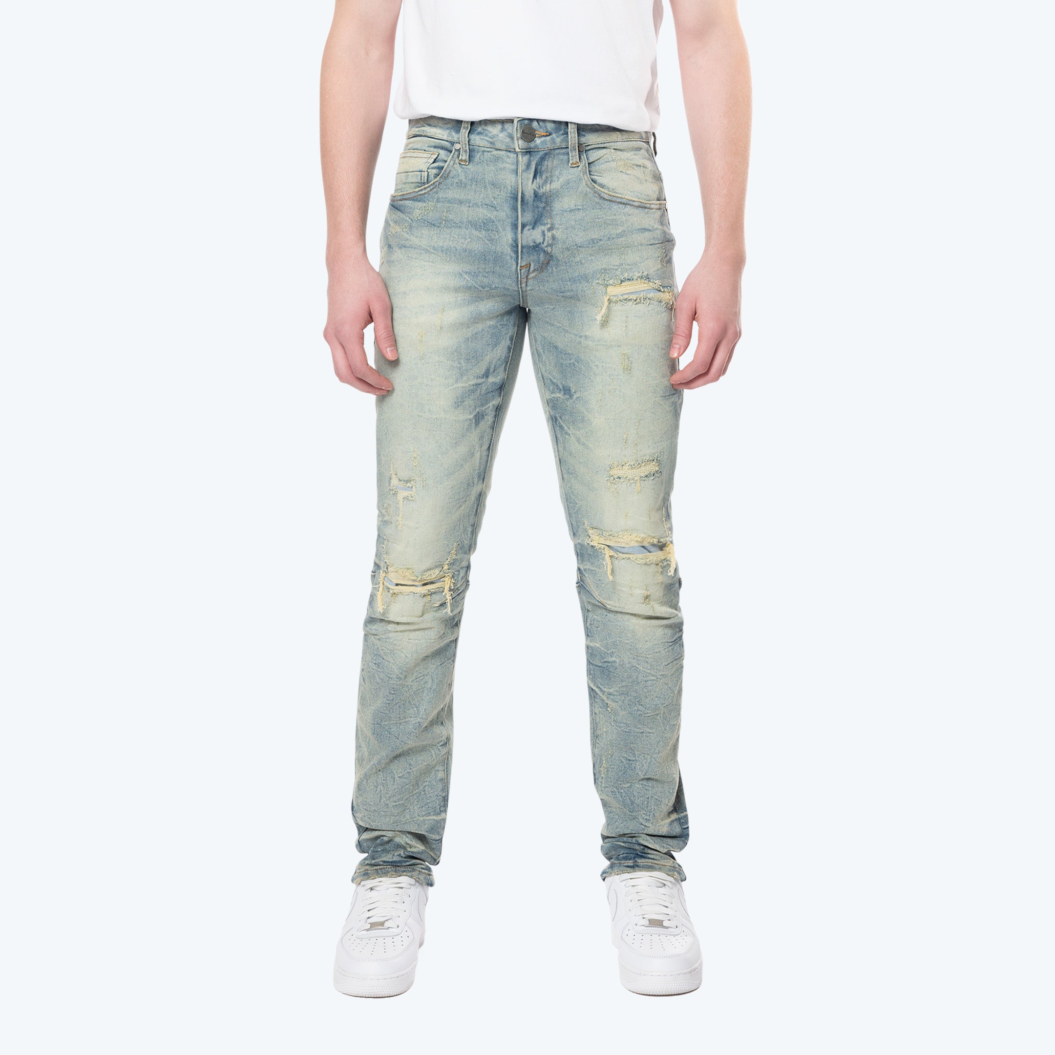 Slim Wave Effect Jeans