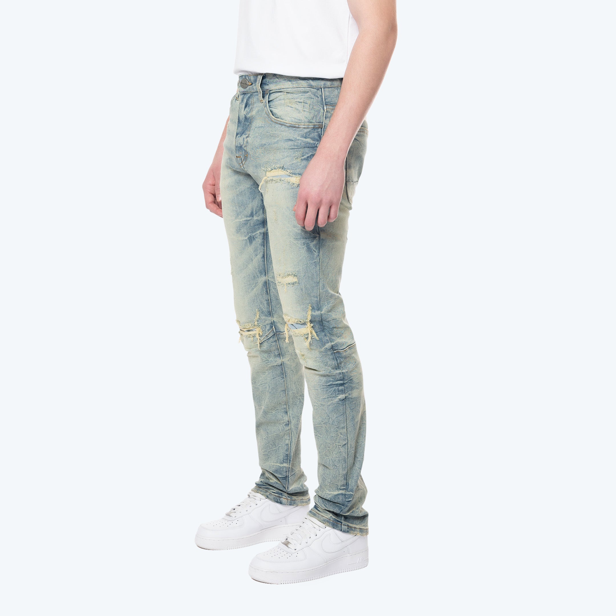 Slim Wave Effect Jeans