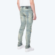 Slim Wave Effect Jeans