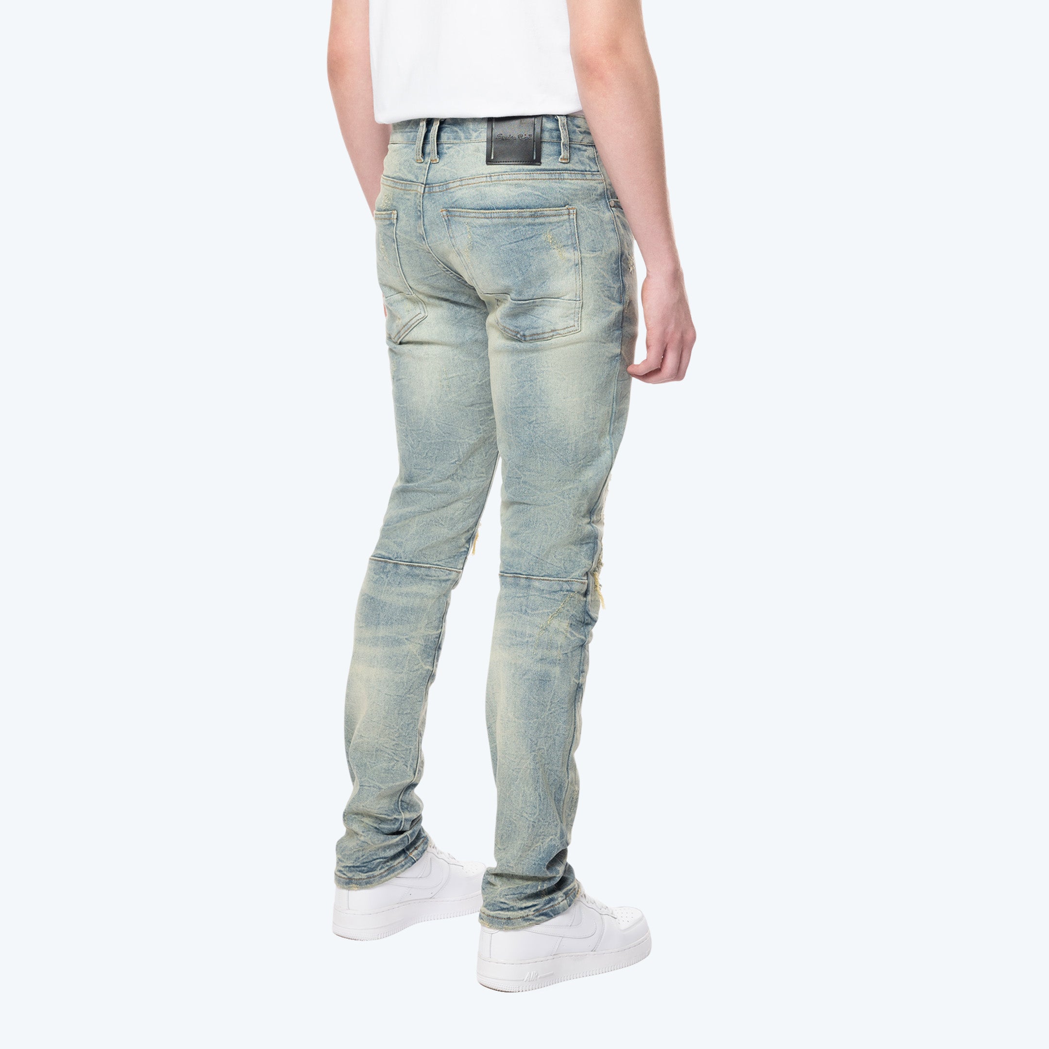 Slim Wave Effect Jeans