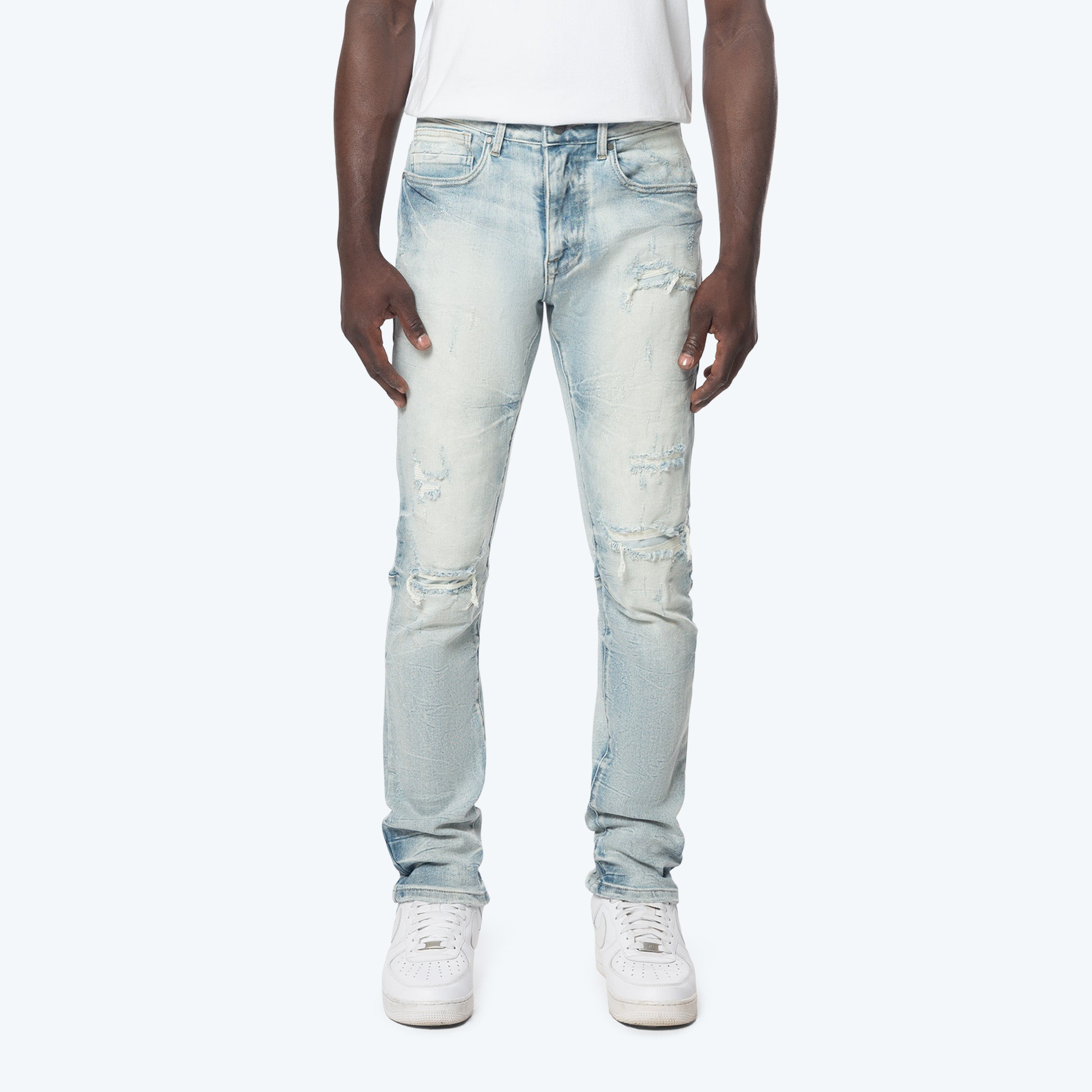 Slim Wave Effect Jeans