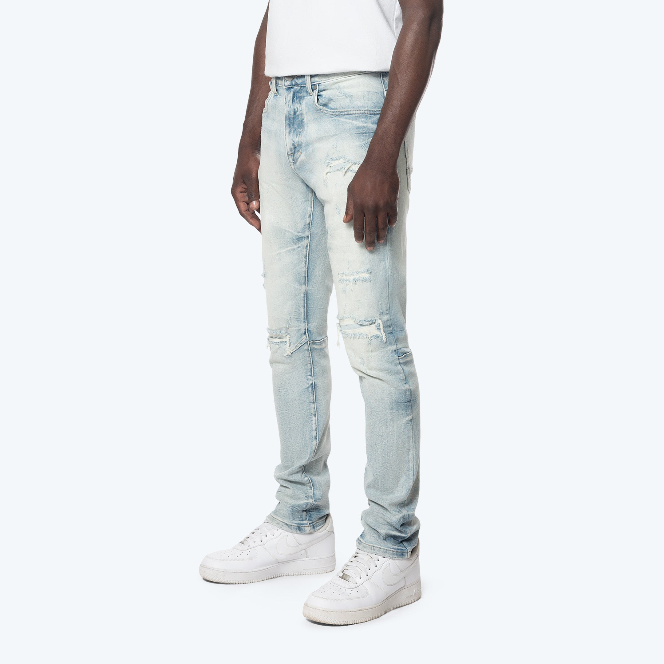 Slim Wave Effect Jeans