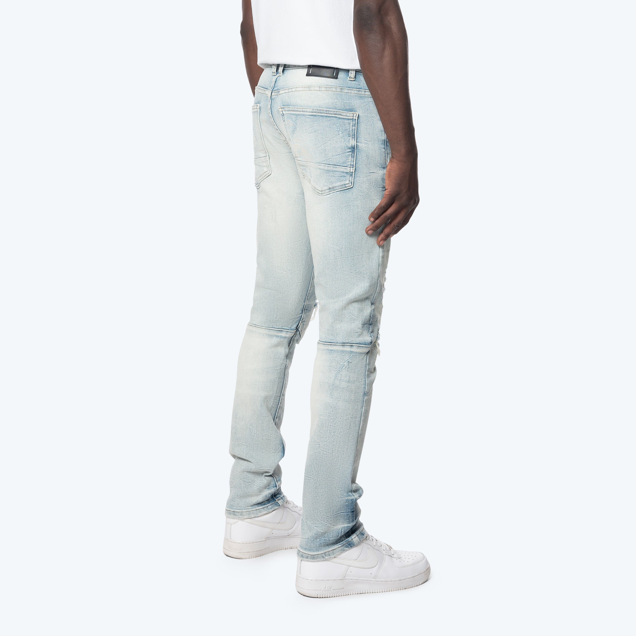 Slim Wave Effect Jeans