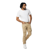 Smoke Rise 10 Pocket Slim Twill Pants - Khaki