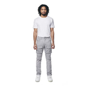Smoke Rise 10 Pocket Slim Twill Pants - Ultimate Grey