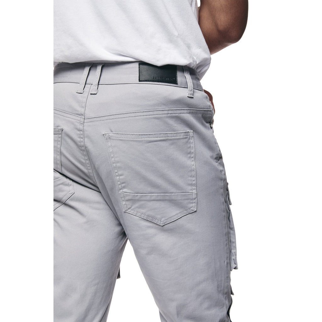 Smoke Rise 10 Pocket Slim Twill Pants - Ultimate Grey