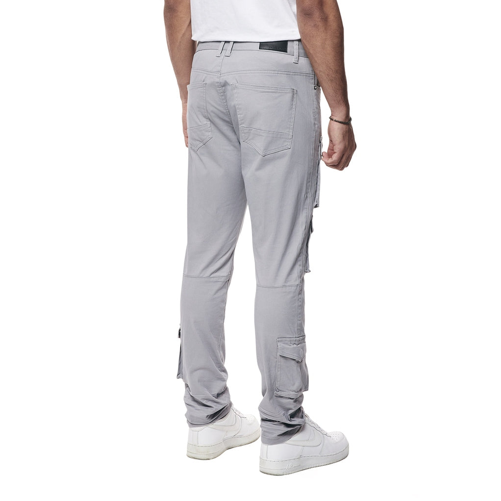 Smoke Rise 10 Pocket Slim Twill Pants - Ultimate Grey