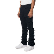 Smoke Rise Utility Bungee Twill Pants - Black