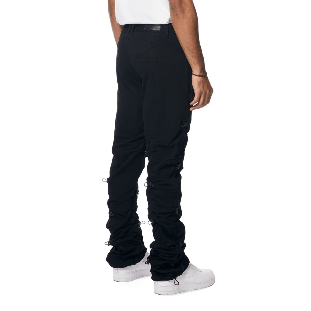 Smoke Rise Utility Bungee Twill Pants - Black