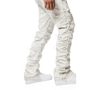 Smoke Rise Utility Bungee Twill Pants - White Camo