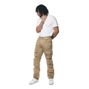 Straight Airbrushed and Heavy Splattered Twill Pants - Cortado