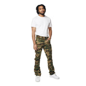 Smoke Rise Utility Multi Pocket Stacked Twill Pants - Wood Camo