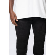 Smoke Rise Big and Tall Big and Tall - Vintage Washed Jeans - Jet Black