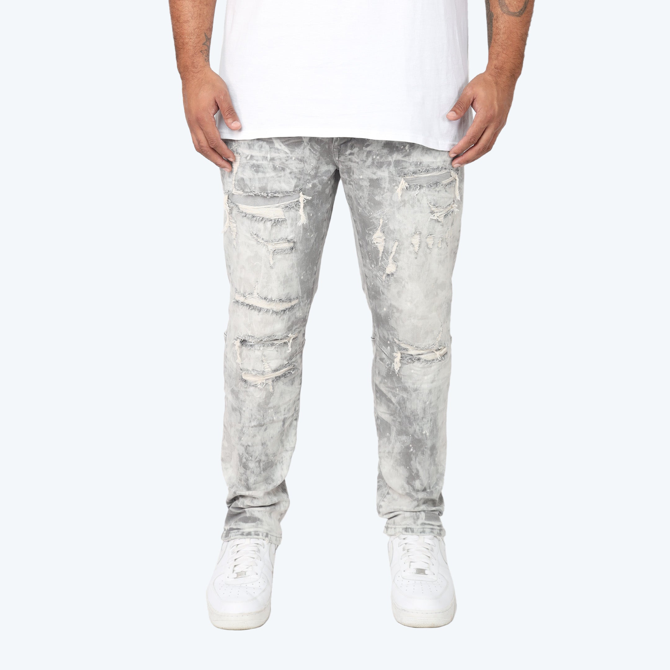 Big and Tall - Heavy Vintage Washed Jeans