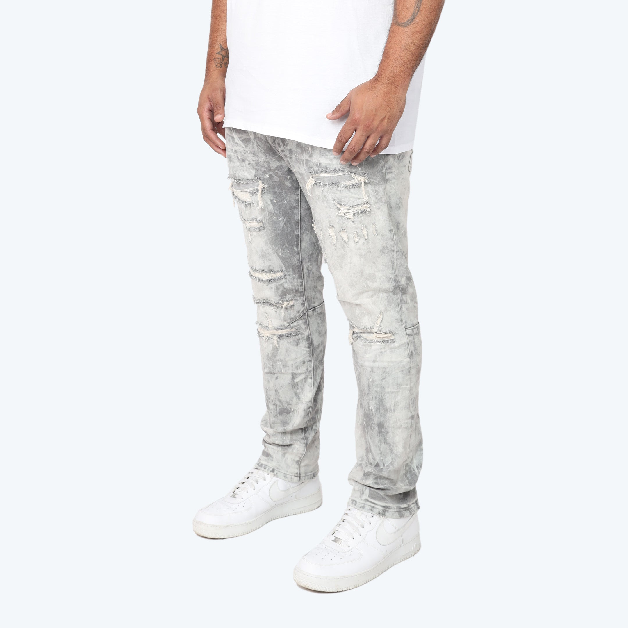 Big and Tall - Heavy Vintage Washed Jeans