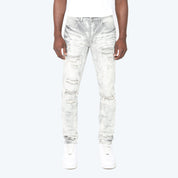 Slim Heavy Vintage Washed Jeans