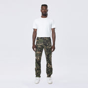 Slim Multi Cargo Pocket Pants - Tree Camo