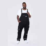 Smoke Rise Big and Tall Big and Tall - Utility Twill Overalls - Black