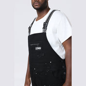 Smoke Rise Big and Tall Big and Tall - Utility Twill Overalls - Black