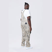 Smoke Rise Big and Tall Big and Tall - Utility Twill Overalls - Khaki Hunting Camo