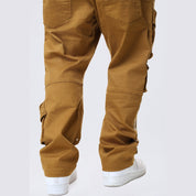 Smoke Rise Big and Tall Big and Tall - Utility Twill Overalls - Wheat