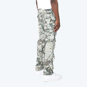 Long Straight Utility Twill Pants
