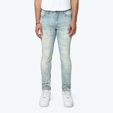 Slim Vintage Washed Jeans - Margo Blue