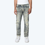 Slim Gradation Effect Jeans - Kelly Blue