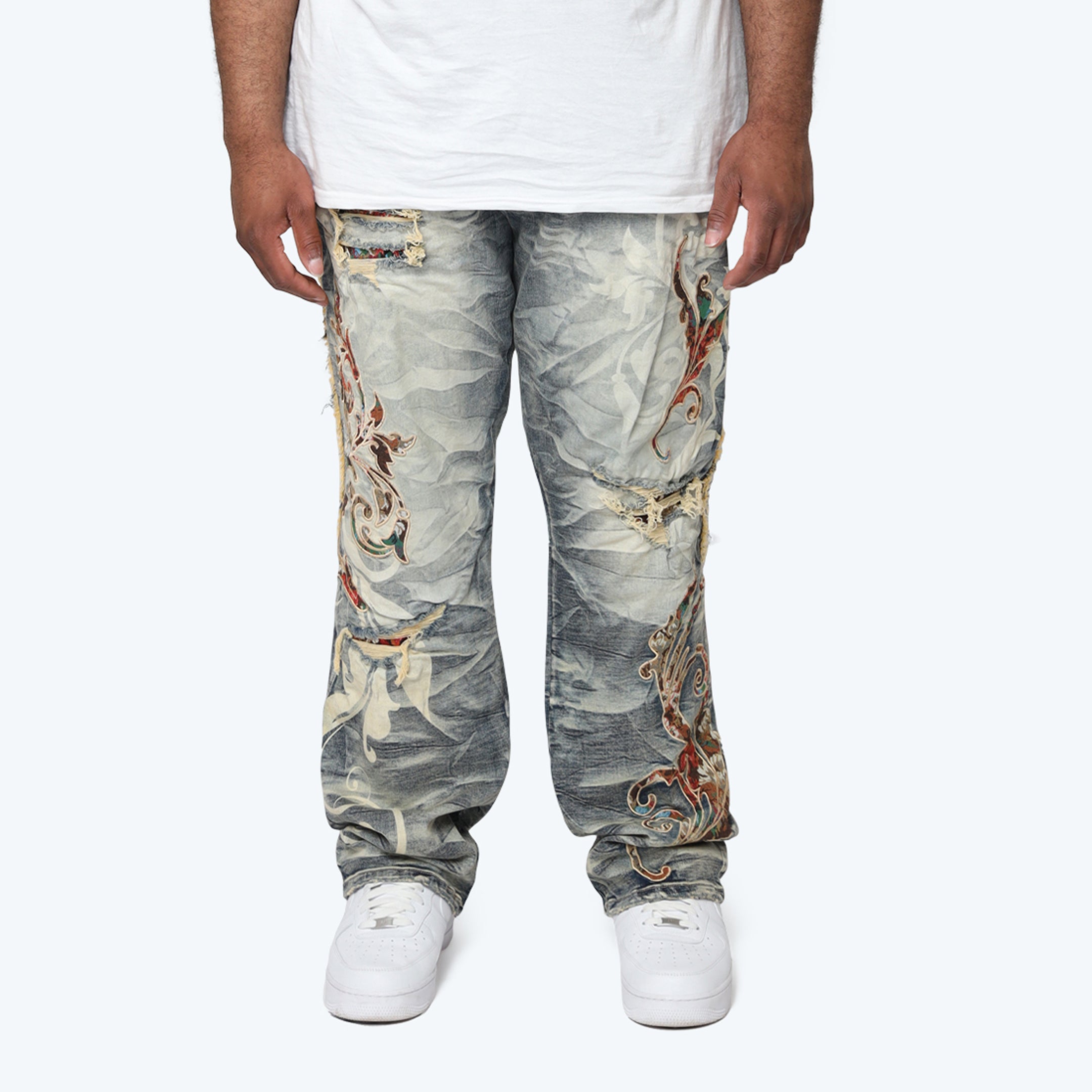 Big and Tall - Academy Jeans - Blue Toast