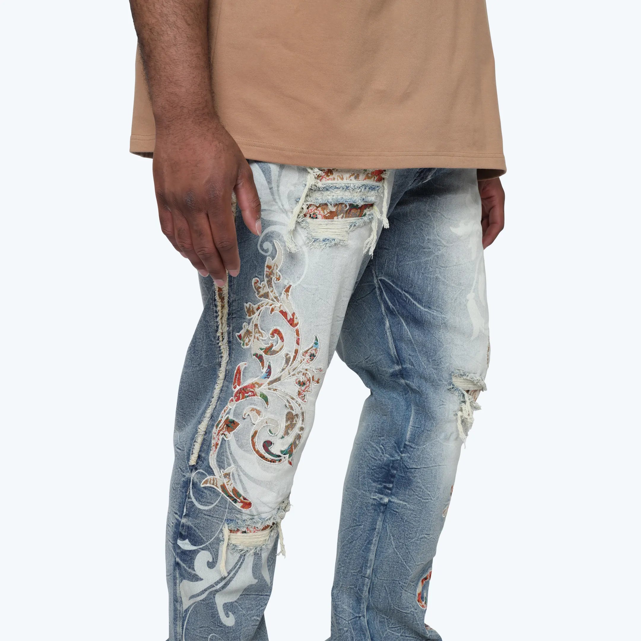 Big and Tall - Academy Jeans - Rhodes Blue