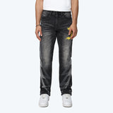 Long Straight Triumph Jeans - Cabo Black