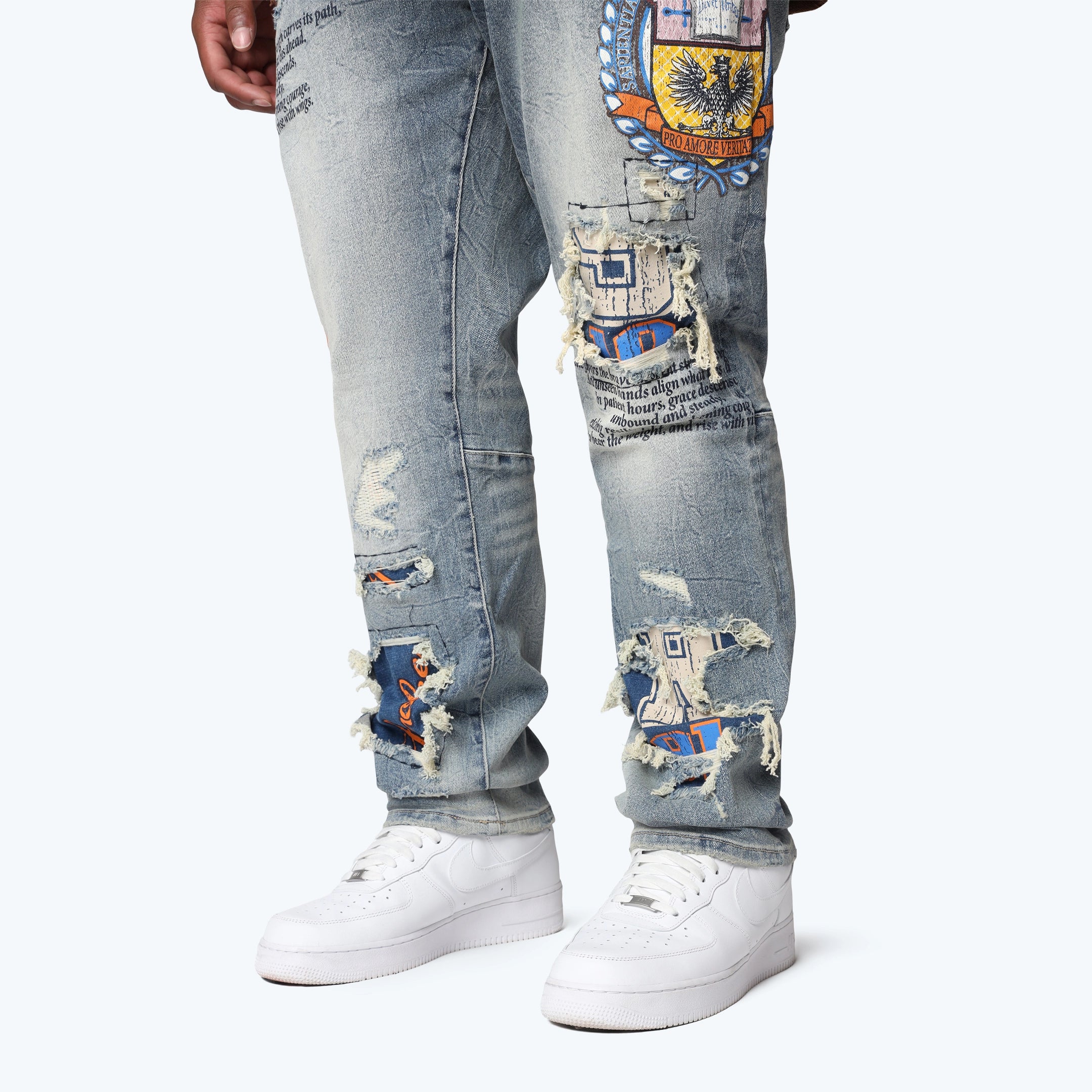 Big and Tall - Magnificence Jeans - Hearst Blue