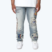 Big and Tall - Magnificence Jeans - Hearst Blue