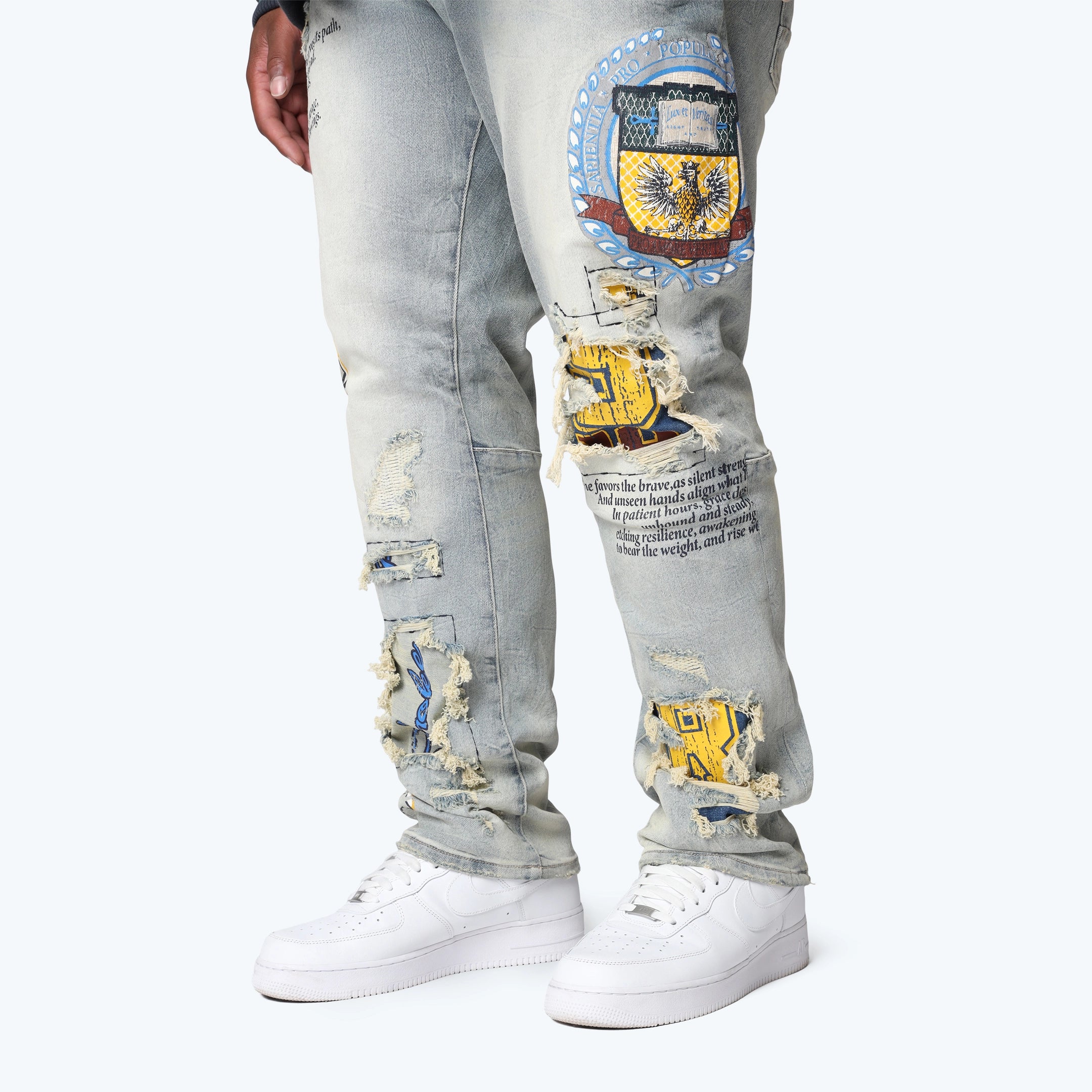 Big and Tall - Magnificence Jeans - Mechanical Blue