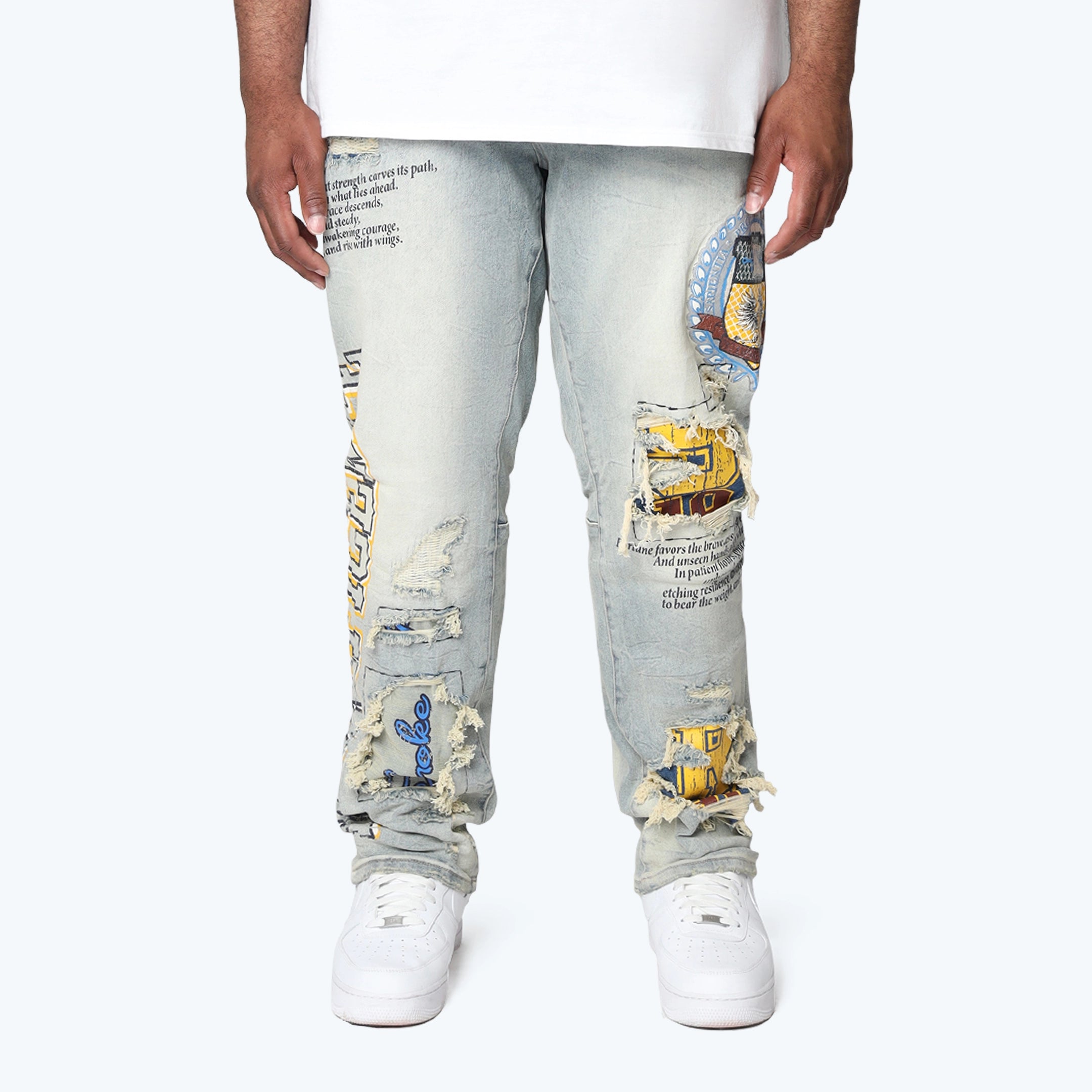 Big and Tall - Magnificence Jeans - Mechanical Blue