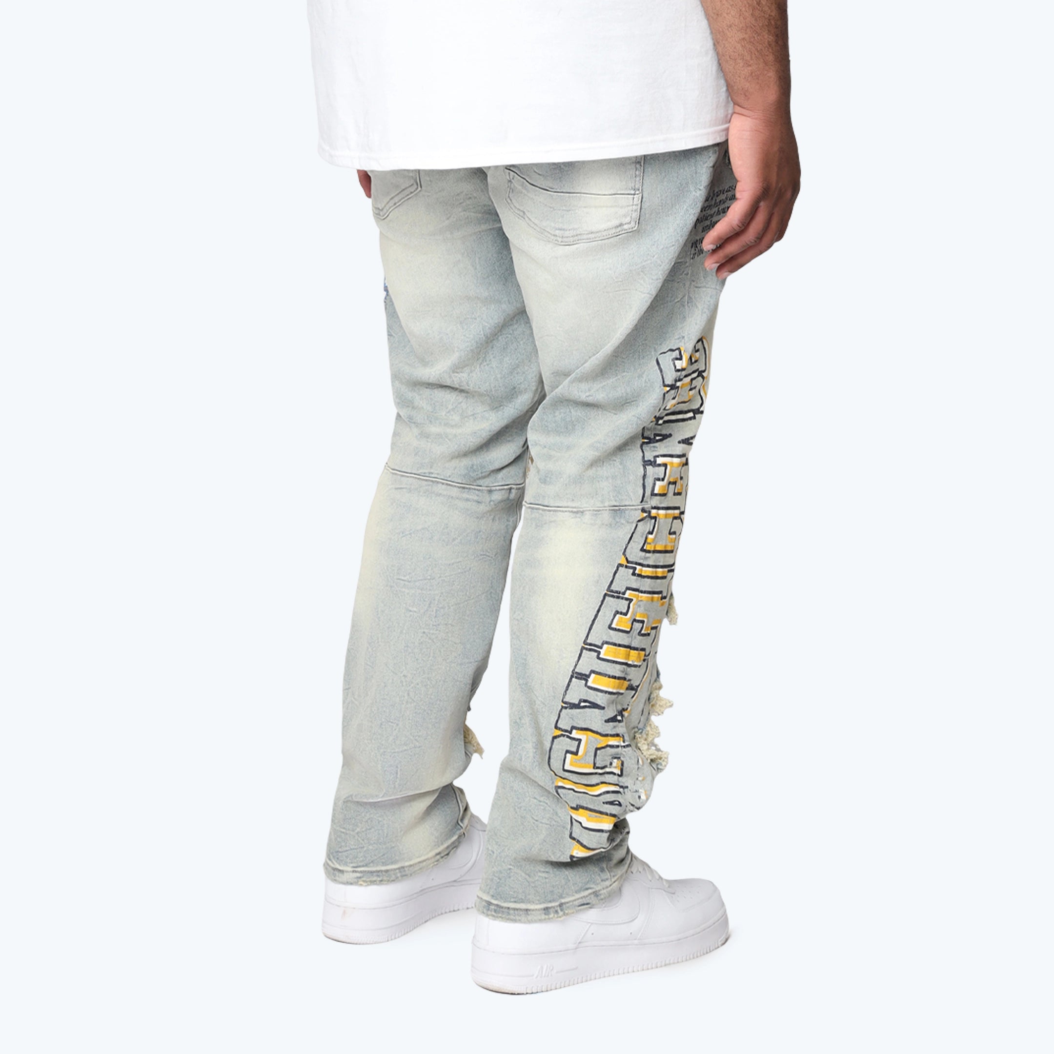 Big and Tall - Magnificence Jeans - Mechanical Blue