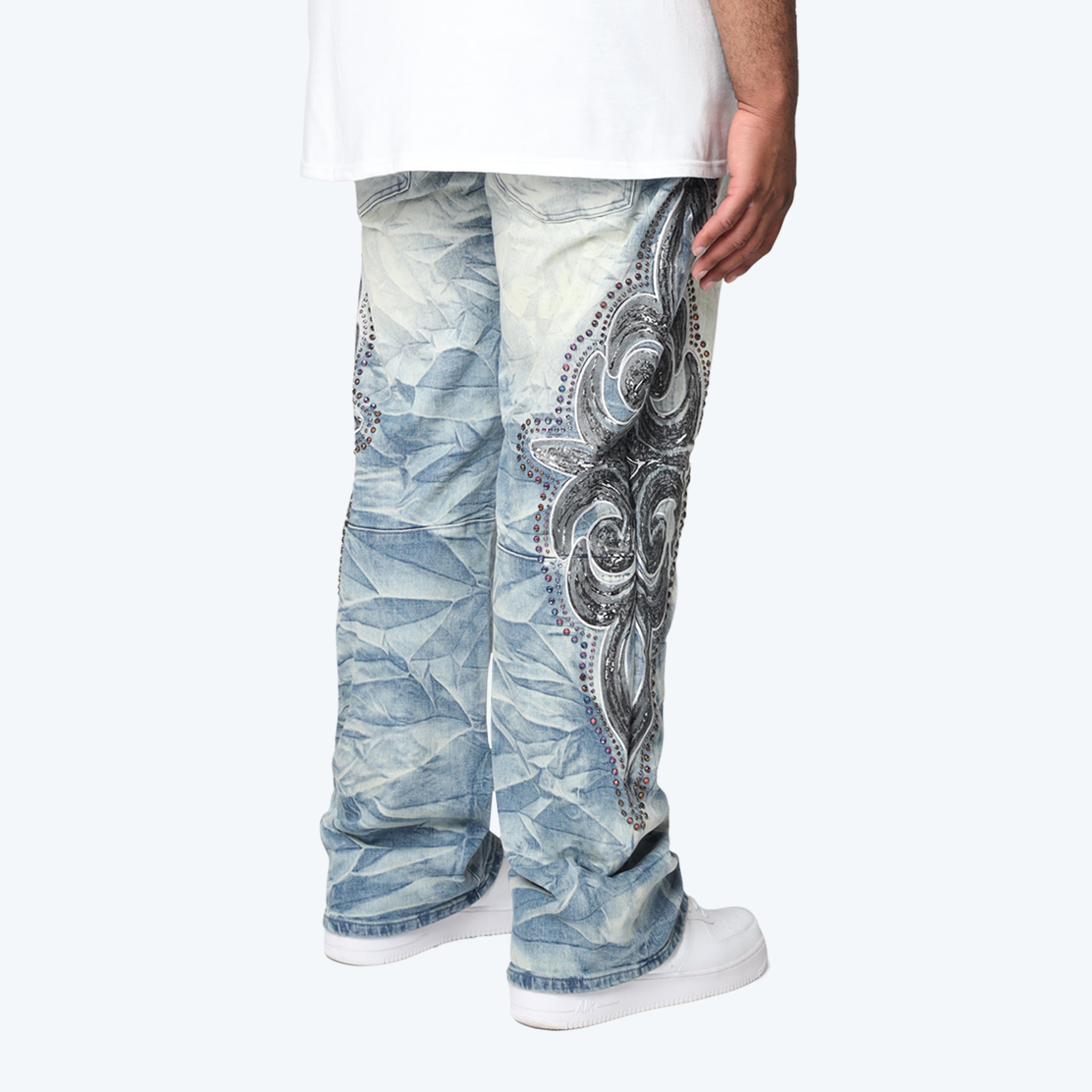 Big and Tall - Luminous Jeans - Lowell Blue