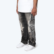 Big and Tall - Luminous Jeans - Tombstone Grey