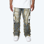 Big and Tall - Victory Color Weft Jeans - Kelly Blue