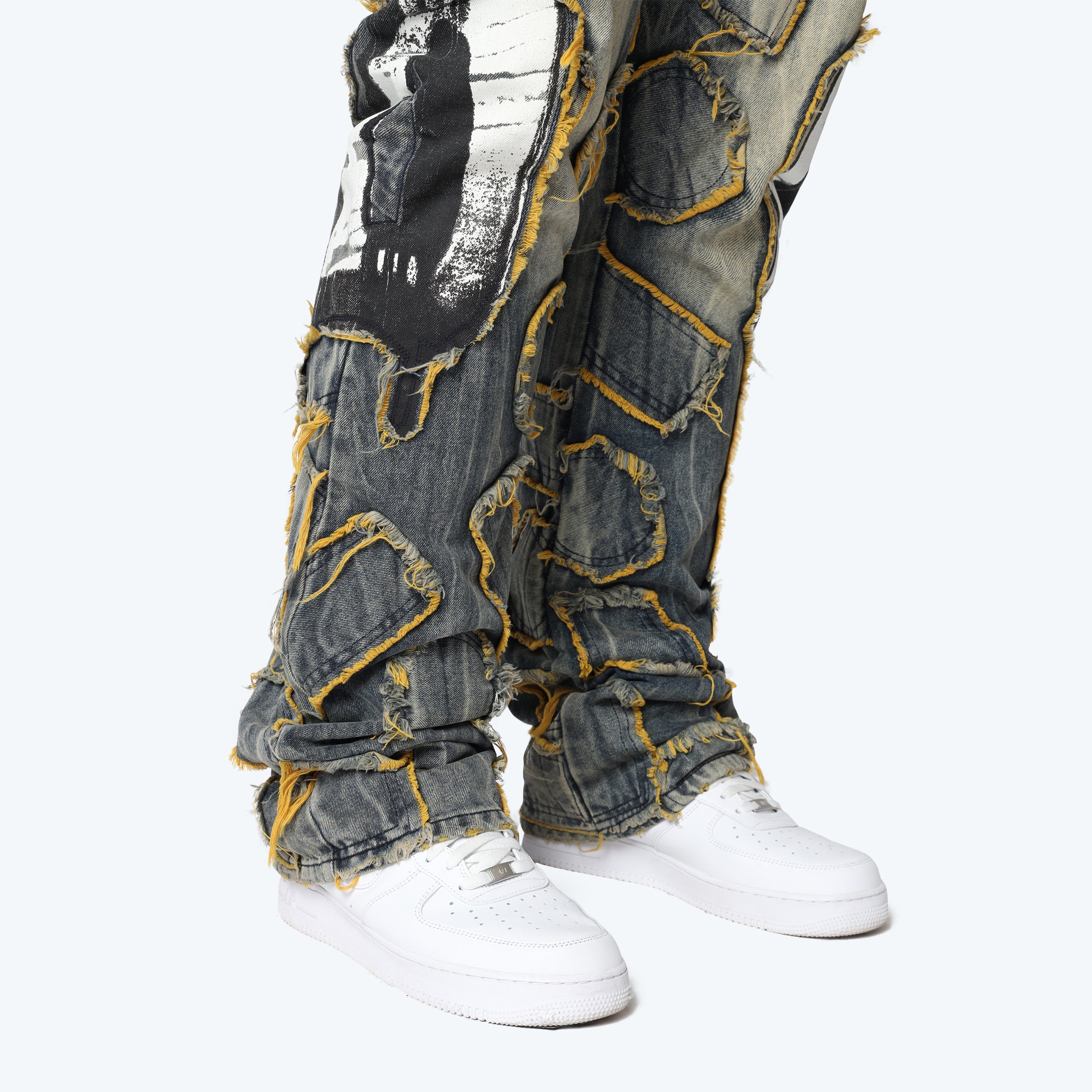 Big and Tall - Victory Color Weft Jeans - Kelly Blue