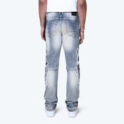 Long Straight Unbreakable Jeans - Hazel Blue