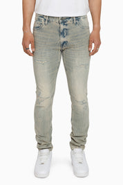 Vintage Washed Jeans - Eden Blue